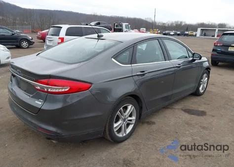2018 Ford Fusion Se из США, поврежденный, VIN 3FA6P0HD3JR250997